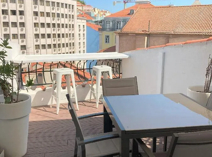 Fabulous T2 With Balcony In Rossio Apartmán