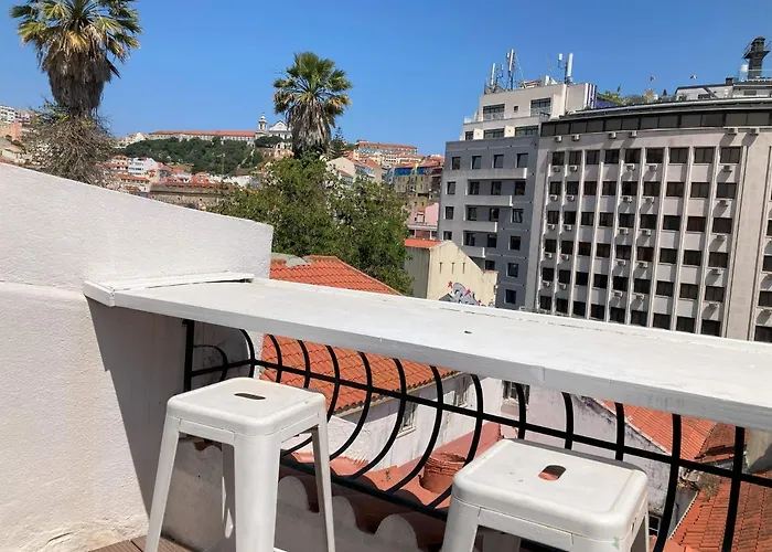 Fabulous T2 With Balcony In Rossio Apartmán *